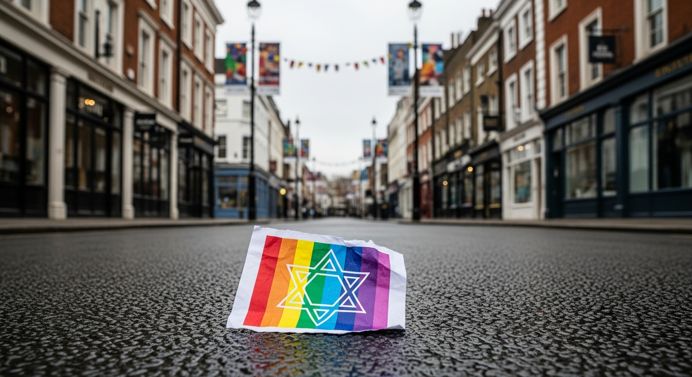 Antisemitic Abuse Targets Jewish Marchers at London Pride