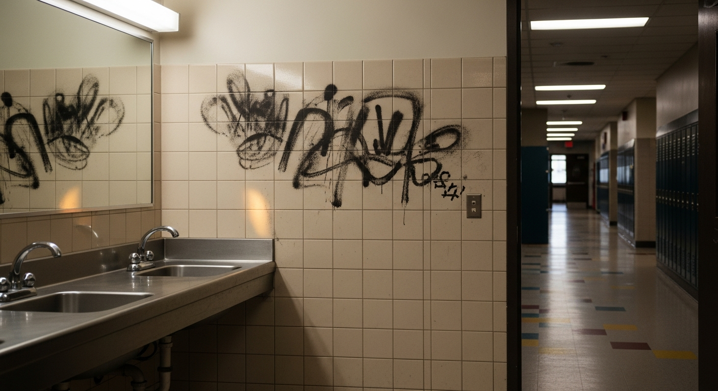 Antisemitic Graffiti Desecrates East Greenwich Schools