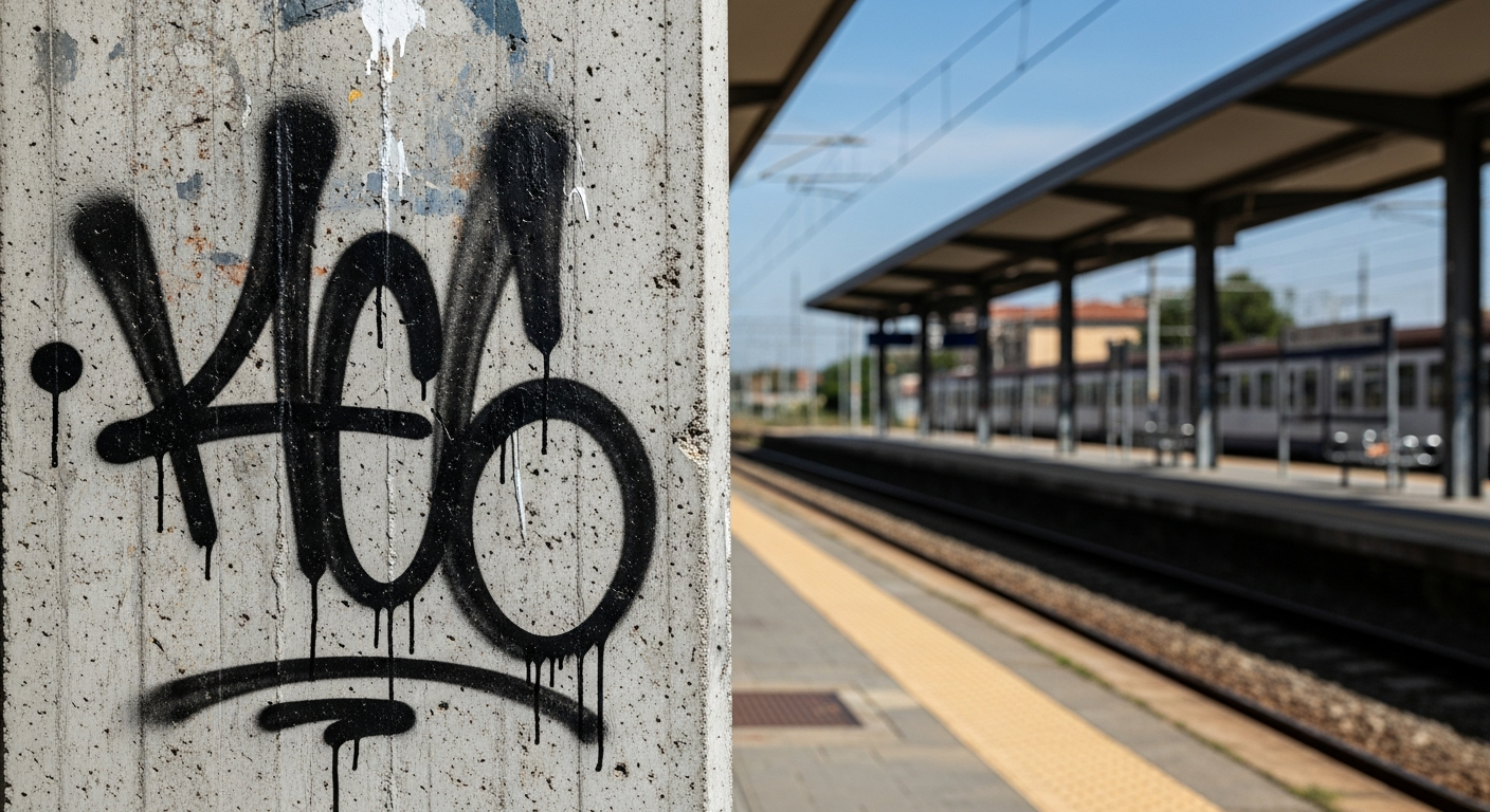 Antisemitic Graffiti Shocks Italy Train Station