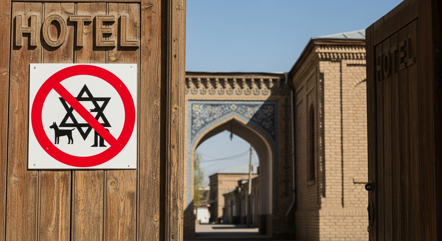 Antisemitic Hatred in Kyrgyzstan: The Osh Hotel Exclusion Sign