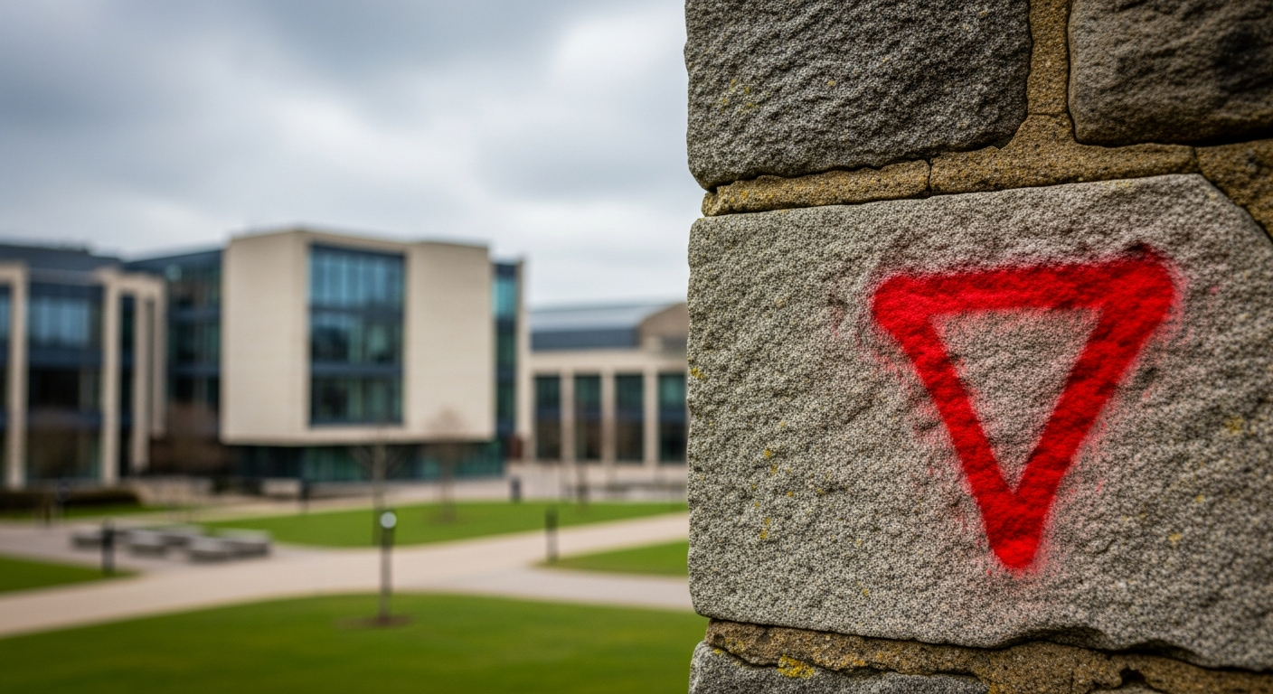Antisemitic Terror Symbols Deface University of Göttingen