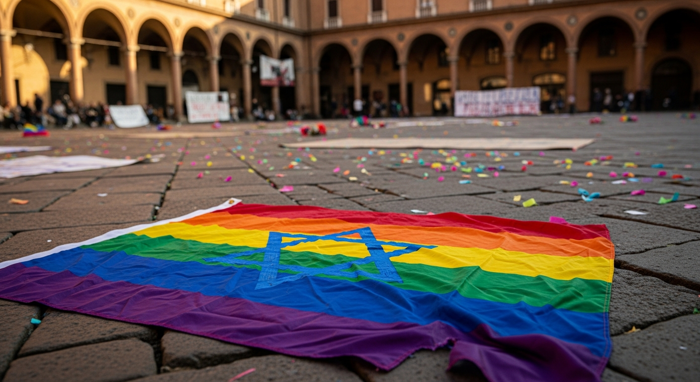 Antisemitic Violence and Exclusion Explodes at Bologna Pride