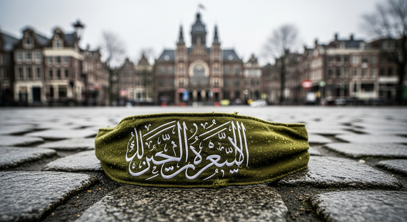 Hamas Militants March Through the Streets of Amsterdam
