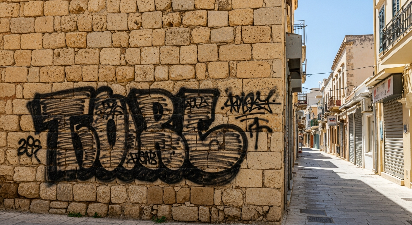 Hate Graffiti in Crete Exposes Greek Antisemitism Surge
