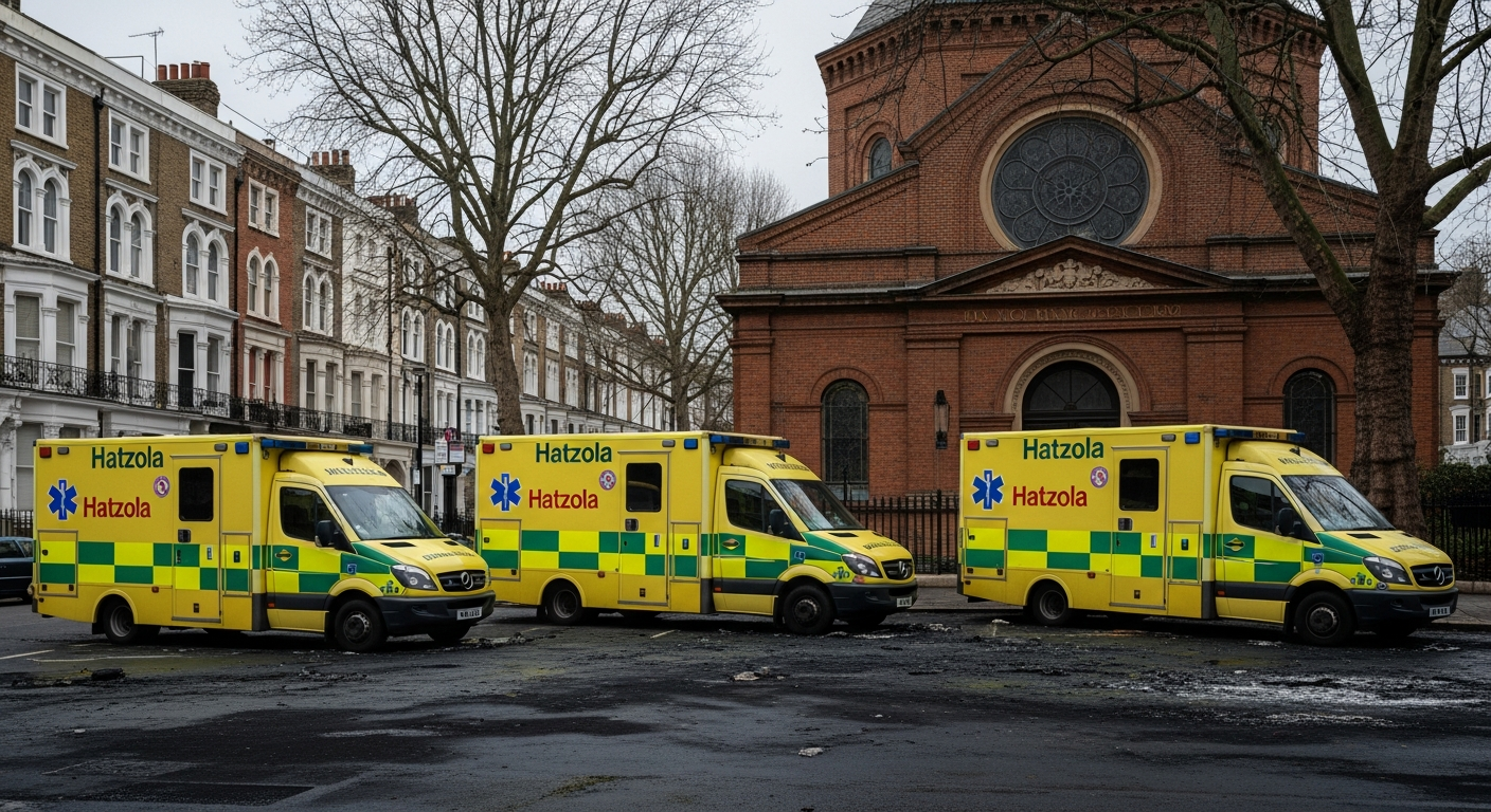 Iran-Linked Group Burns Jewish Ambulances in London
