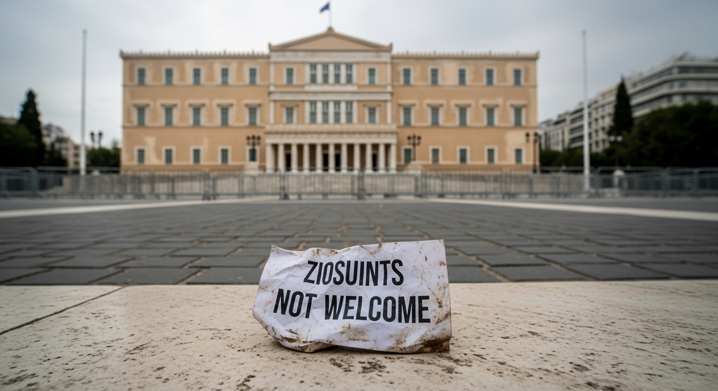 Jewish Couple Attacked During Athens Day of Rage