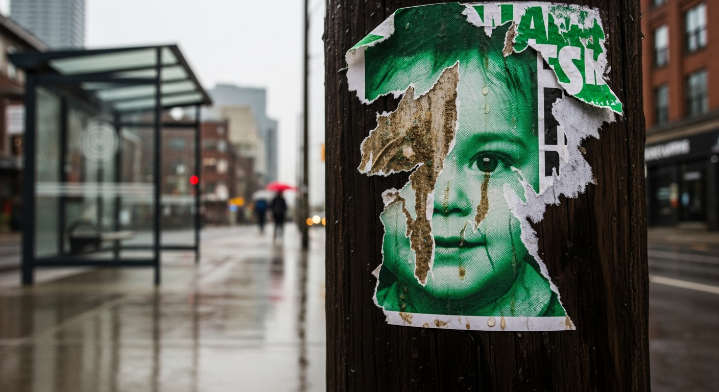 Missing Jewish Child Posters Torn Down in Toronto