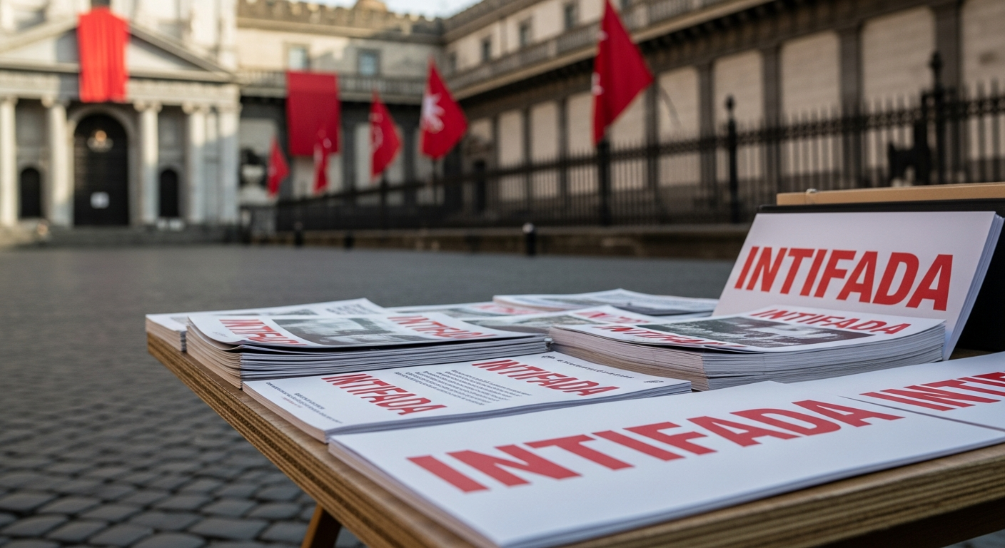 Naples Communist Youth Groups Promote Violent Intifada Propaganda