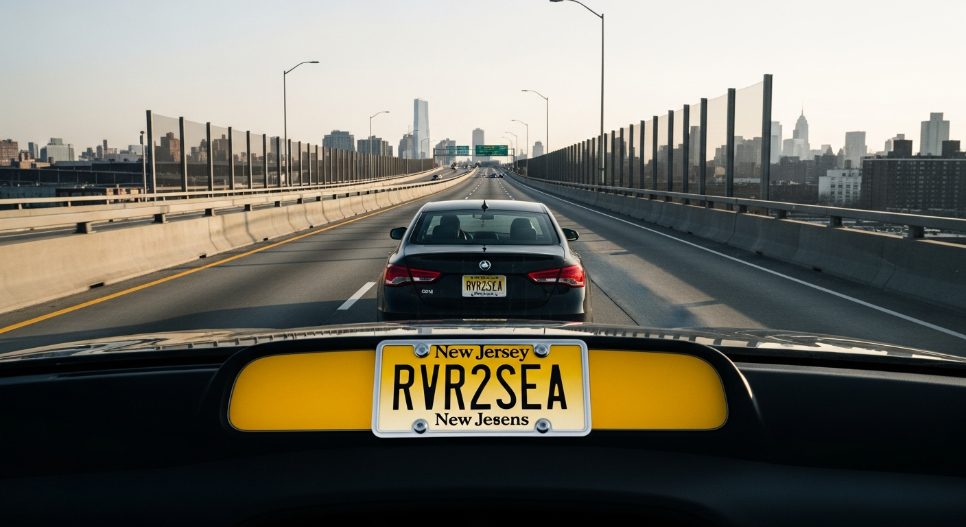 New Jersey's 'RVR2SEA' License Plate Sparks Outrage