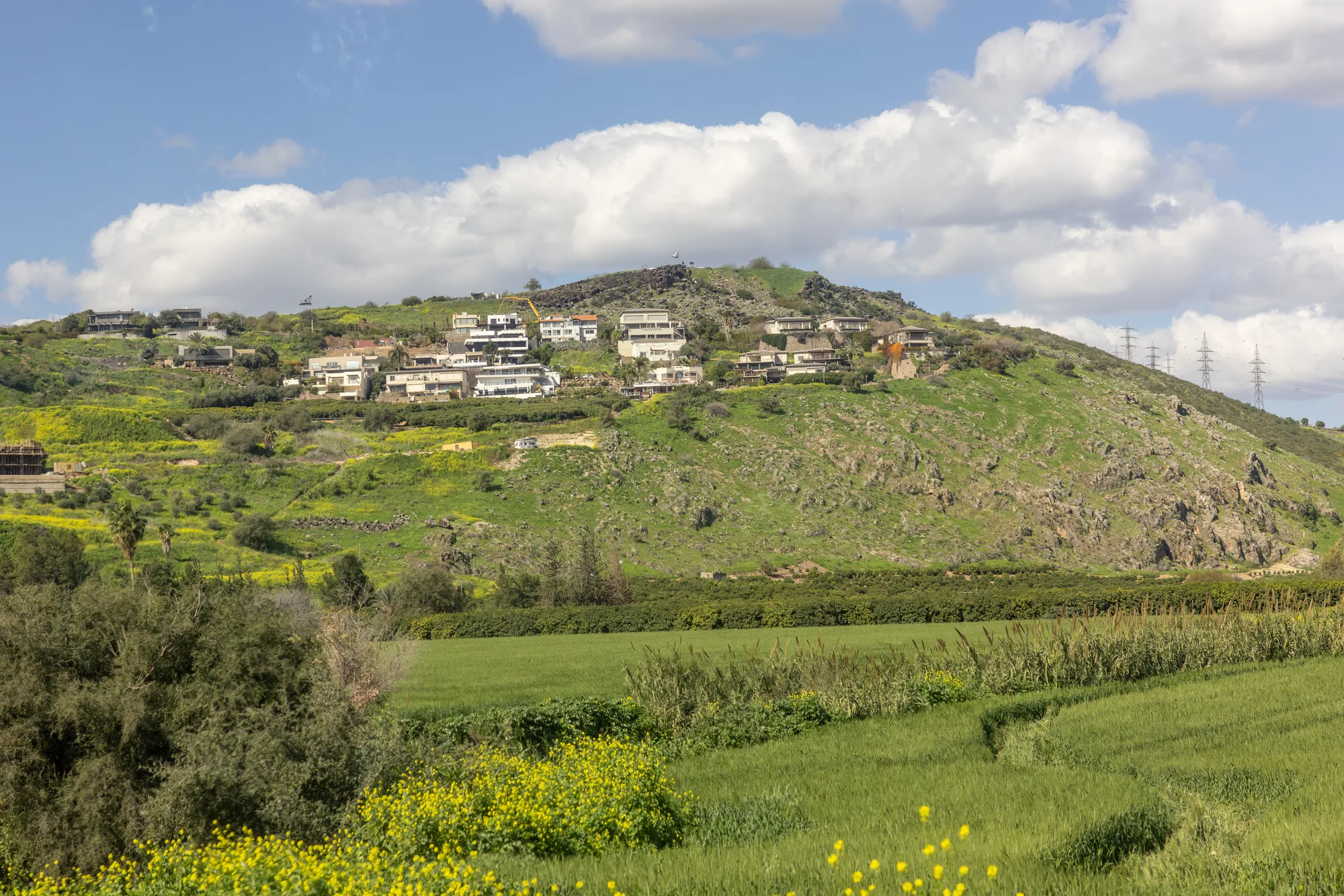 Hills above the Sea of Galilee