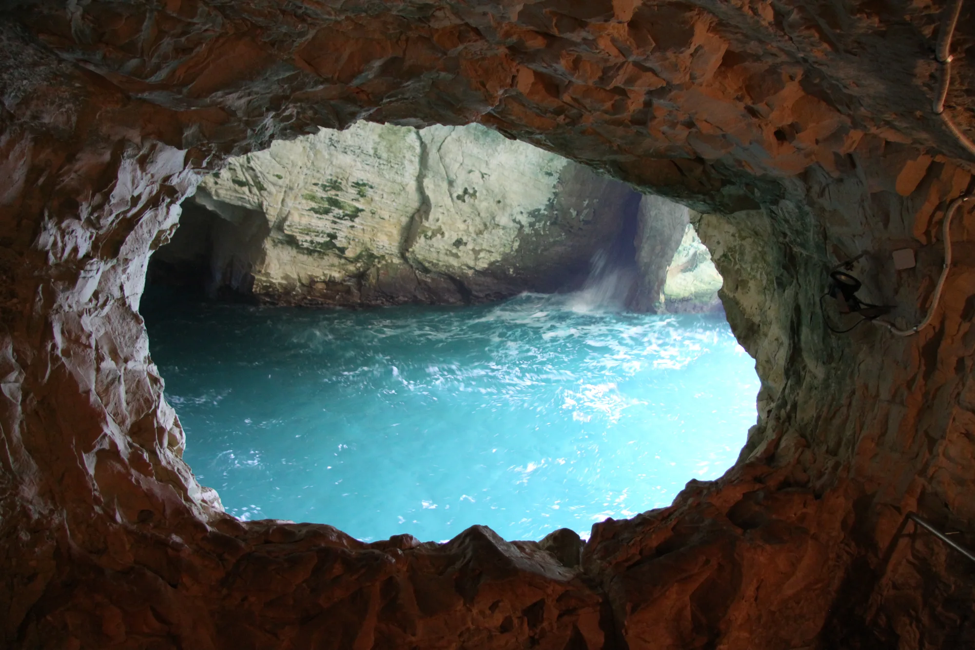 Sea grotto at Rosh HaNikra